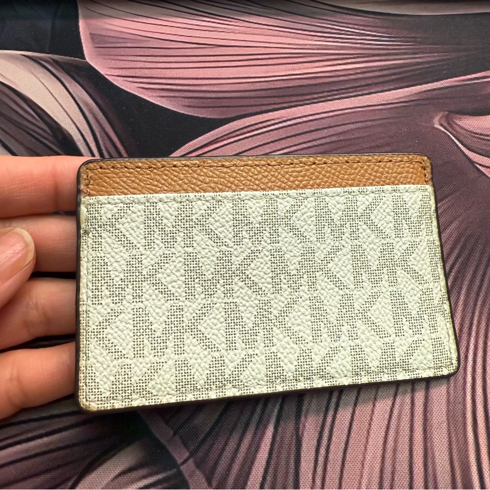 Michael Kors Monogram Card Holder